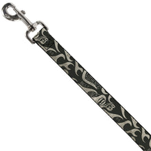 Load image into Gallery viewer, Dog Leash - BD AUTHENTIC SEATBELT BELT SINCE 1993 Flames Olive/Tan