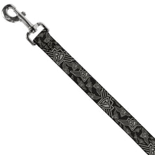 Load image into Gallery viewer, Dog Leash - BD Logo Scattered Black/Gray