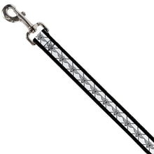 Load image into Gallery viewer, Dog Leash - BD Monogram2 White/Black