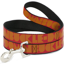 Load image into Gallery viewer, Dog Leash - BUCKLE-DOWN Shapes Red/Orange