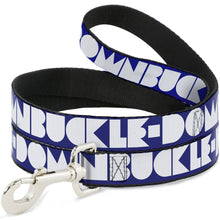 Load image into Gallery viewer, Dog Leash - BUCKLE-DOWN Shapes Blue/White