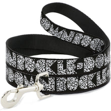 Load image into Gallery viewer, Dog Leash - BUCKLE-DOWN Shapes Black/Camo White/Black