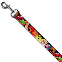 Load image into Gallery viewer, Dog Leash - Muppets Faces Black