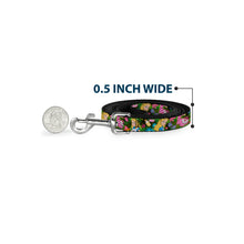 Load image into Gallery viewer, Dog Leash - Alice &amp; Cheshire Cat Poses/Flowers