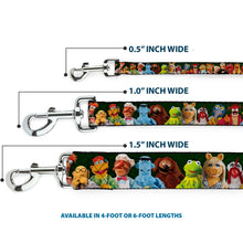Load image into Gallery viewer, Dog Leash - Muppets 20-Character Group Pose Greens