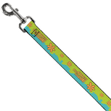 Load image into Gallery viewer, Dog Leash - Scooby Doo THE MYSTERY MACHINE Paint Job Green/Aqua/Orange