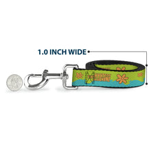 Load image into Gallery viewer, Dog Leash - Scooby Doo THE MYSTERY MACHINE Paint Job Green/Aqua/Orange