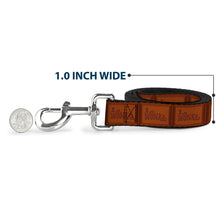Load image into Gallery viewer, Dog Leash - Willy Wonka and the Chocolate Factory WONKA Chocolate Bar Browns