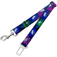 Load image into Gallery viewer, Dog Safety Seatbelt for Cars - Laser Eye Cats in Space
