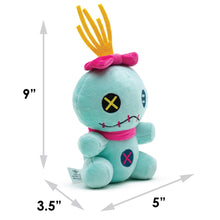 Load image into Gallery viewer, Dog Toy Squeaker Plush - Lilo and Stitch Scrump Sitting Pose