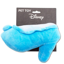 Load image into Gallery viewer, Dog Toy Squeaker Plush - Cinderella Slipper Replica Light Blue