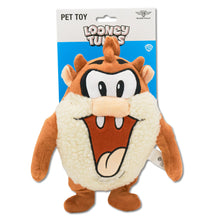 Load image into Gallery viewer, Dog Toy Squeaker Plush - Looney Tunes Taz Full Body