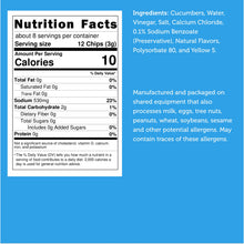 Load image into Gallery viewer, Freeze Dried Dill Pickle Chips (Less Salty)