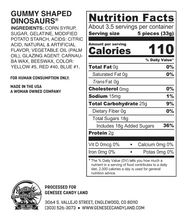 Load image into Gallery viewer, Dinosaur Chunks (Gummi Shaped Dinosaurs)