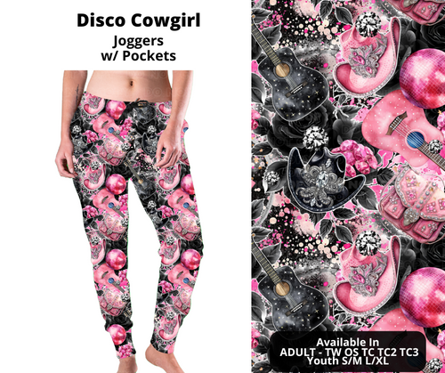 Preorder! Closes 11/11. ETA Jan. Disco Cowgirl Joggers