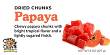 Load image into Gallery viewer, Dried Papaya Chunks