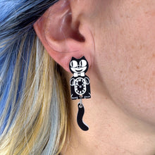 Load image into Gallery viewer, Kitten CLAW-K Officially licensed Kit-Cat Klock® earrings