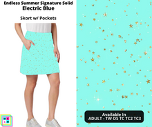 Load image into Gallery viewer, Electric Blue Skort