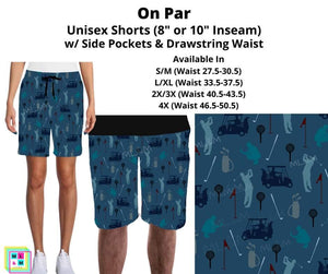 On Par Unisex Shorts by ML&M!