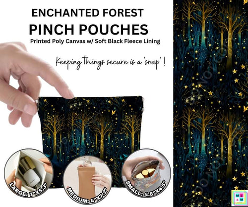 Enchanted Forest Pinch Pouches By ML&M