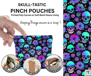 Skull-Tastic Pinch Pouches By ML&M