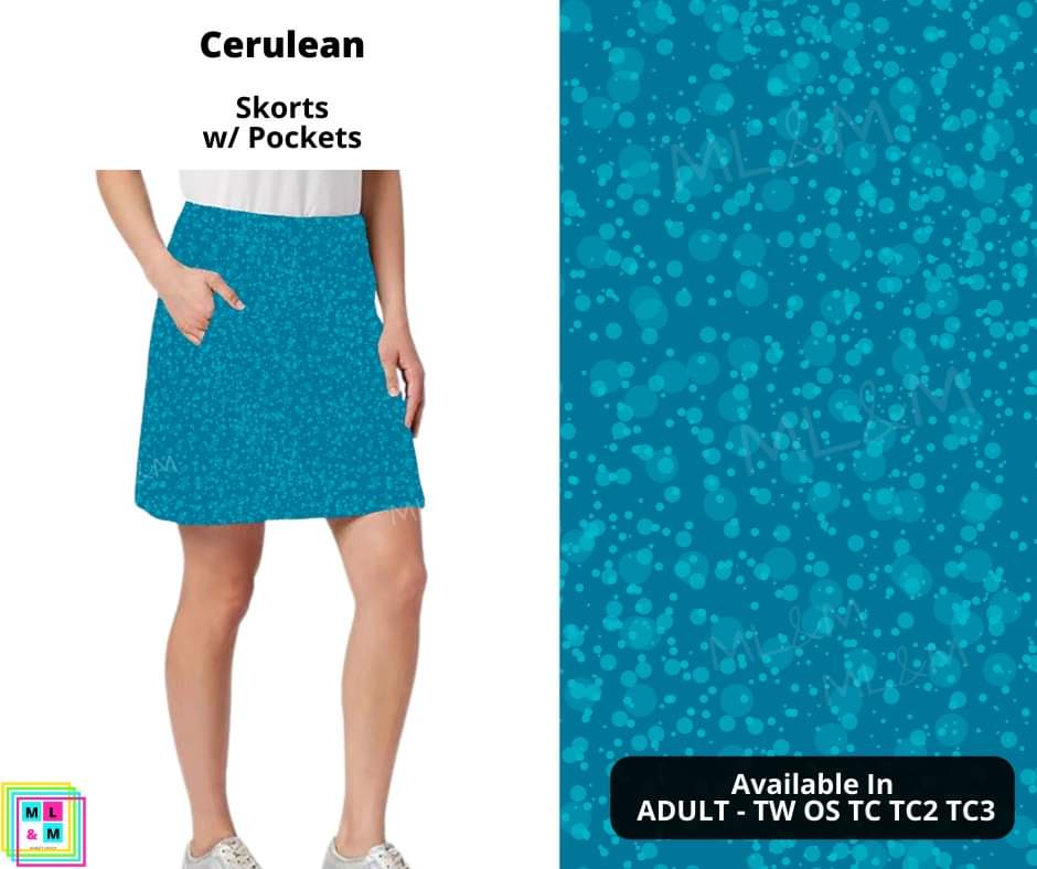 Cerulean Skort by ML&M