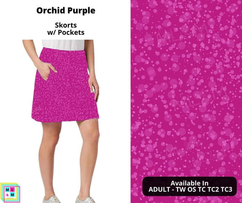 Orchid Purple Skort by ML&M