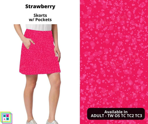 Strawberry Skort by ML&M