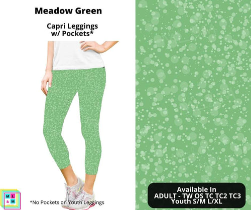 Meadow Green Capri Length w/ Pockets by ML&M