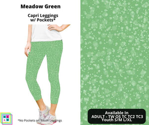 Meadow Green Capri Length w/ Pockets by ML&M