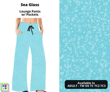 Load image into Gallery viewer, Sea Glass Full Length Lounge Pants