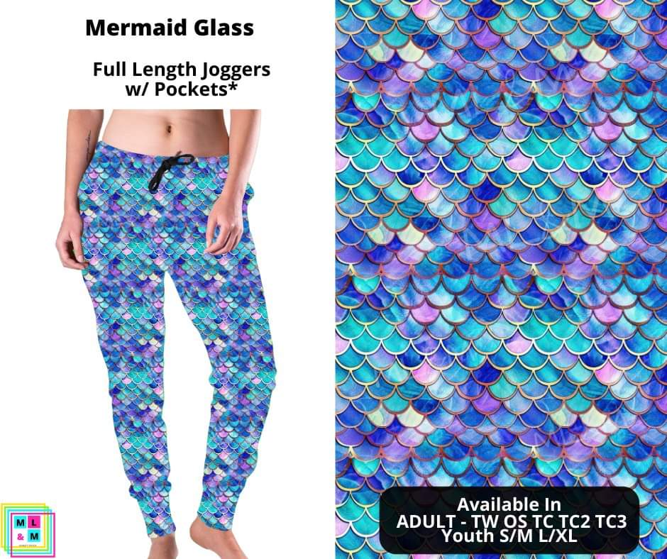 Mermaid Glass Joggers by ML&M