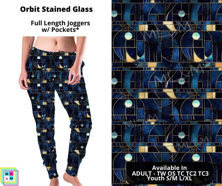 Orbit Stained Glass Joggers by ML&M