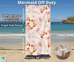 Mermaid Off Duty Towel by ML&M