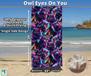 Owl Eyes On You Towel by ML&M