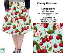 Load image into Gallery viewer, Cherry Blossom Swing Skirt