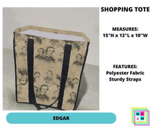 Load image into Gallery viewer, Edgar Shopping Tote