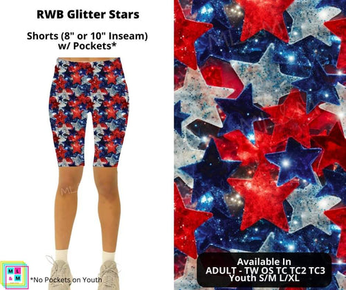 RWB Glitter Stars 8