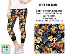 Load image into Gallery viewer, Wild For Jack Lace Cuff Capris w/ Pockets by ML&amp;M