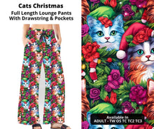 Load image into Gallery viewer, Cats Christmas Full Length Lounge Pants