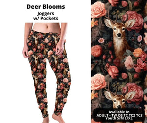 Deer Blooms Joggers by ML&M