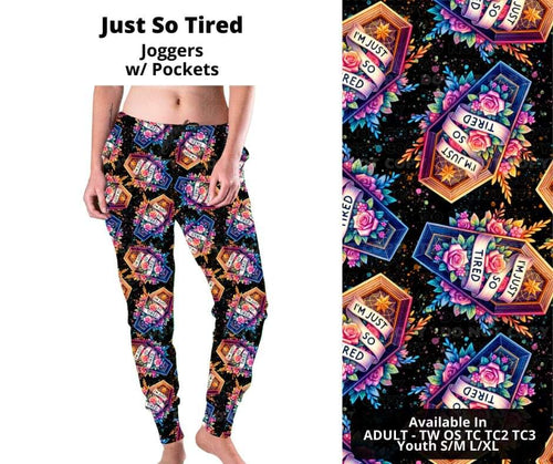 Just So Tired Joggers by ML&M