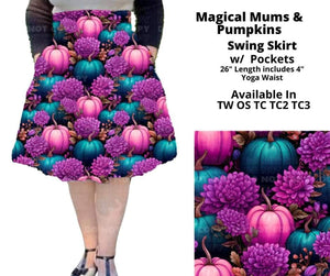 Magical Mums & Pumpkins Swing Skirt by ML&M