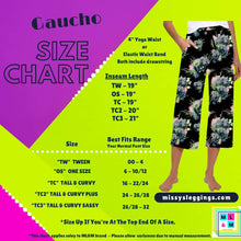 Load image into Gallery viewer, Summer Skull Cutie Capri Gauchos