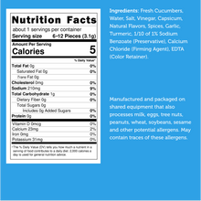 Load image into Gallery viewer, Freeze Dried Pickle Chips (Firecracker - Mild Hot) from Jersey Pickles