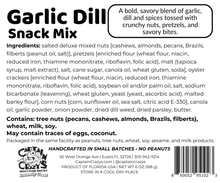 Load image into Gallery viewer, Garlic Dill Nutty Snack Mix