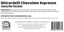 Load image into Gallery viewer, Ghirardelli® Chocolate Espresso Roasted Pecans