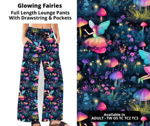 Preorder! Closes 10/31. ETA Jan. Glowing Fairies Full Length Lounge Pants