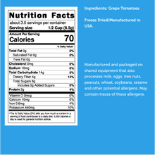 Load image into Gallery viewer, Freeze Dried Grape Tomatoes