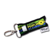 Load image into Gallery viewer, Happy People Play Pickleball LippyClip® Lip Balm Holder